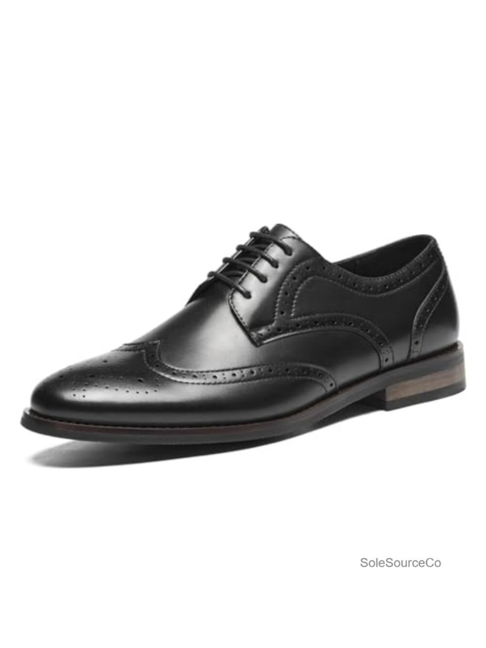 Men's Wingtip Brogue Oxford Dress Shoes Faux Leather Lace-Up